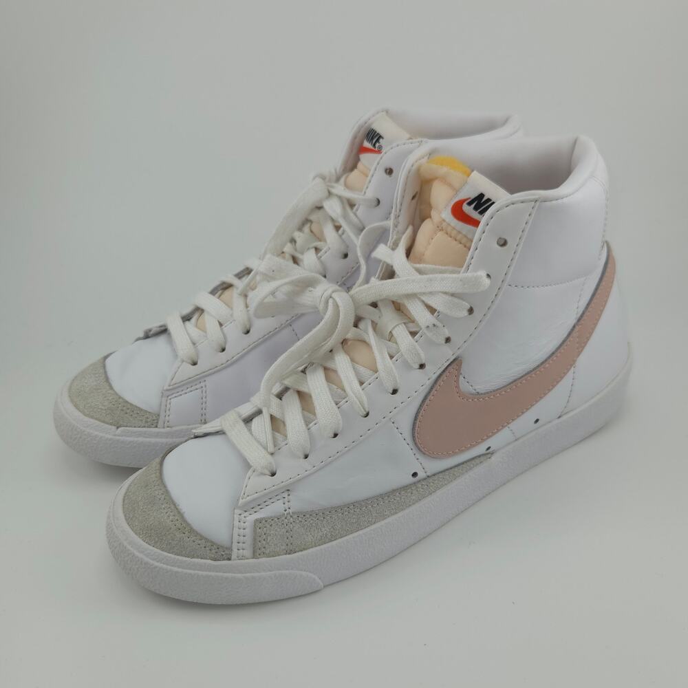 Nike Blazer Mid '77 Women's Size 8.5 CZ1055-118 Vintage White Pink Oxford